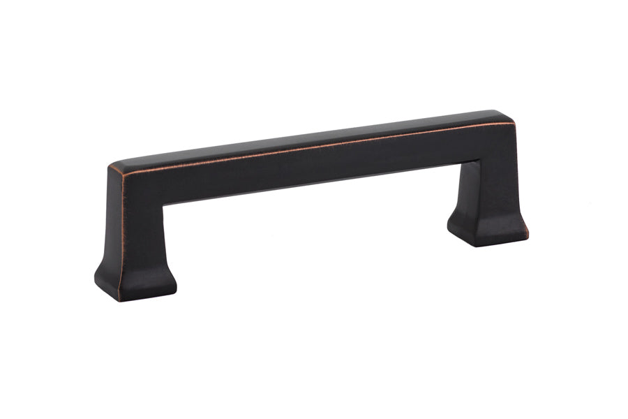 Emtek 86424US10B Alexander Cabinet Pull with 3-1/2" Center to Center Oil Rubbed Bronze Finish Sparrow Supply
