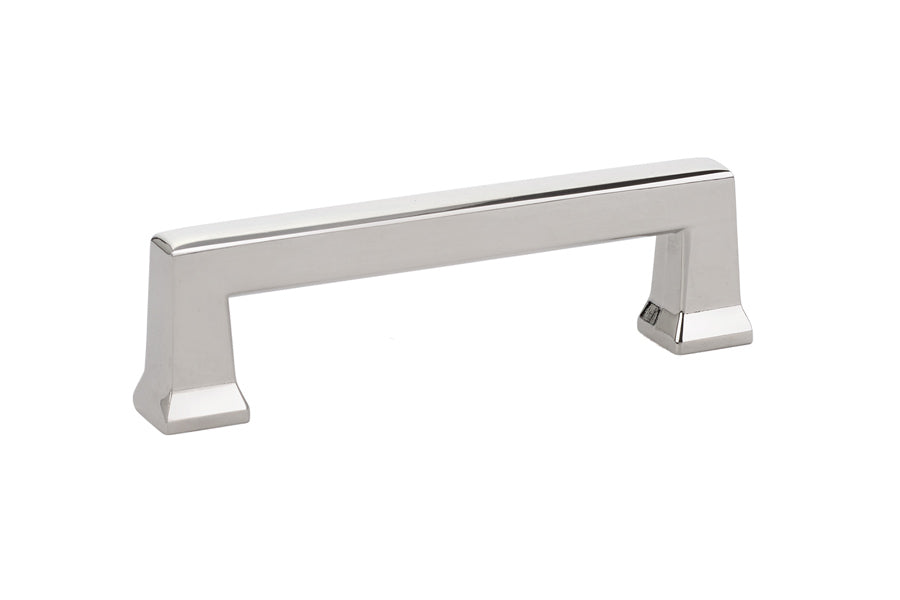 Emtek 86424US14 Alexander Cabinet Pull with 3-1/2" Center to Center Polished Nickel Lifetime Finish Sparrow Supply