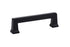 Emtek 86424US19 Alexander Cabinet Pull with 3-1/2" Center to Center Flat Black Finish Sparrow Supply