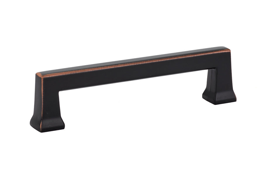 Emtek 86425US10B Alexander Cabinet Pull with 4" Center to Center Oil Rubbed Bronze Finish Sparrow Supply
