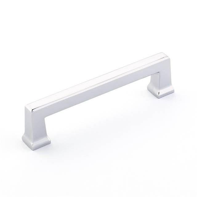 Emtek 86425US26 Alexander Cabinet Pull with 4" Center to Center Polished Chrome Finish Sparrow Supply