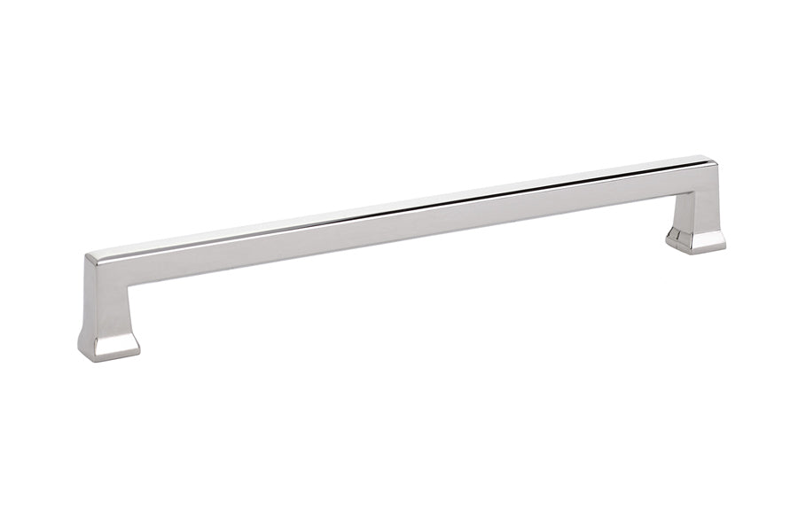 Emtek 86427US14 Alexander Cabinet Pull with 8" Center to Center Polished Nickel Lifetime Finish Sparrow Supply