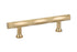 Emtek 86428US4 Tribeca Cabinet Pull with 3-1/2" Center to Center Satin Brass Finish Sparrow Supply