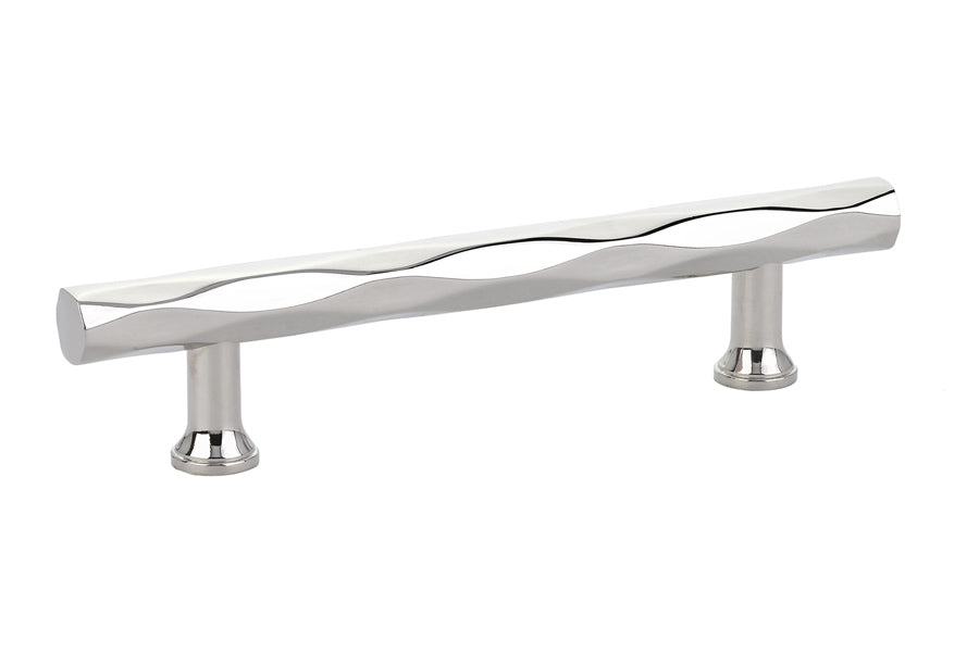 Emtek 86429US14 Tribeca Cabinet Pull with 4" Center to Center Polished Nickel Lifetime Finish Sparrow Supply
