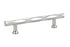 Emtek 86429US14 Tribeca Cabinet Pull with 4" Center to Center Polished Nickel Lifetime Finish Sparrow Supply