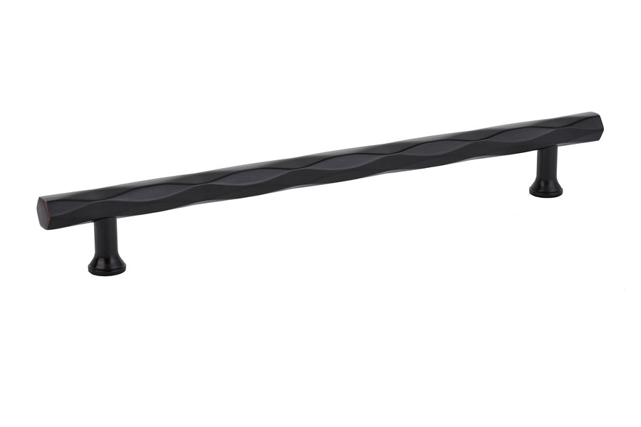 Emtek 86431US10B Tribeca Cabinet Pull with 8" Center to Center Oil Rubbed Bronze Finish Sparrow Supply