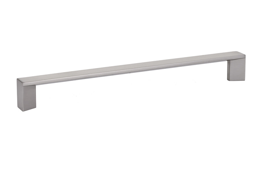 Emtek 86438US15 Trinity Cabinet Pull with 8" Center To Center Satin Nickel Finish Sparrow Supply