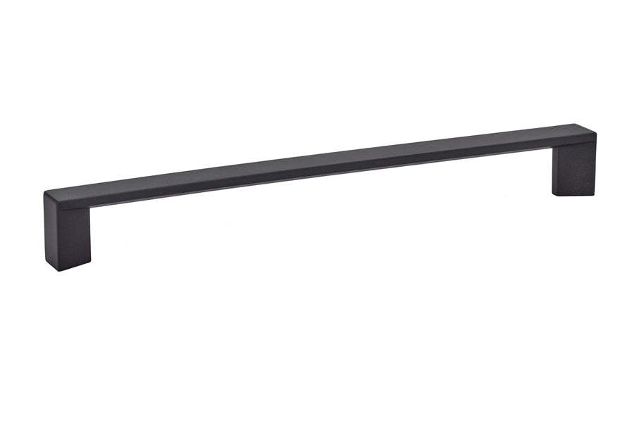 Emtek 86438US19 Trinity Cabinet Pull with 8" Center To Center Flat Black Finish Sparrow Supply