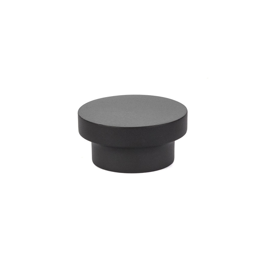 Emtek 86448US19 District 1-3/8" Cabinet Knob Flat Black Finish Sparrow Supply