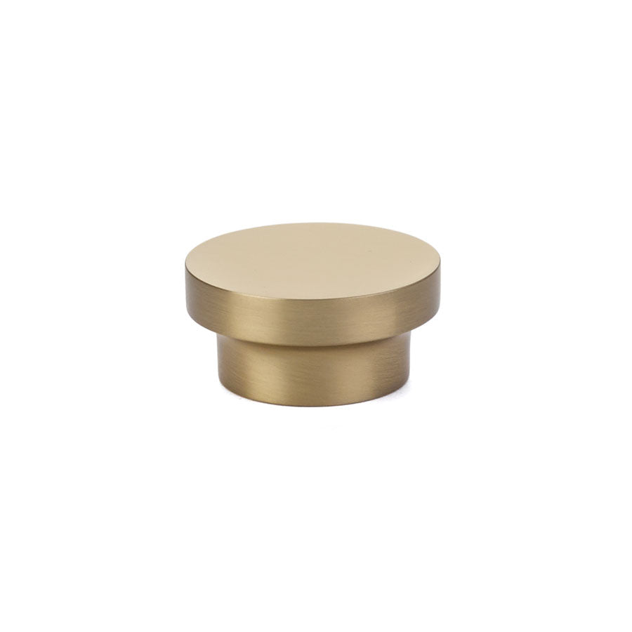 Emtek 86448US4 District 1-3/8" Cabinet Knob Satin Brass Finish Sparrow Supply