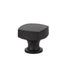 Emtek 86450US19 Freestone 1-1/4" Cabinet Knob Flat Black Finish Sparrow Supply