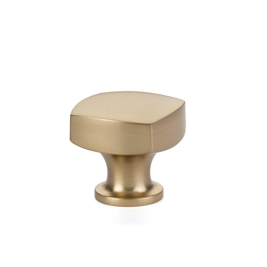 Emtek 86450US4 Freestone 1-1/4" Cabinet Knob Satin Brass Finish Sparrow Supply