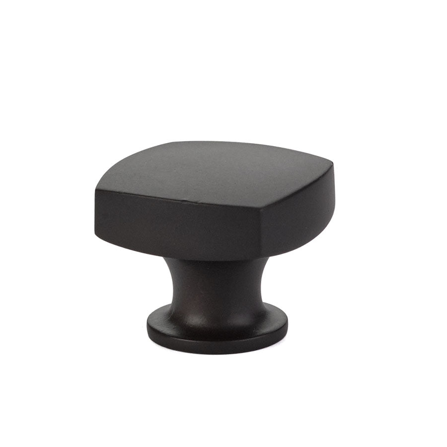 Emtek 86451US19 Freestone 1-1/2" Cabinet Knob Flat Black Finish Sparrow Supply