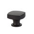 Emtek 86451US19 Freestone 1-1/2" Cabinet Knob Flat Black Finish Sparrow Supply