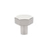 Emtek 86457US14 Mod Hex 1-1/8" Cabinet Knob Polished Nickel Lifetime Finish Sparrow Supply