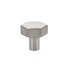 Emtek 86457US15 Mod Hex 1-1/8" Cabinet Knob Satin Nickel Finish Sparrow Supply