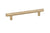 Emtek 86461US4 Mod Hex Cabinet Pull with 6" Center to Center Satin Brass Finish Sparrow Supply
