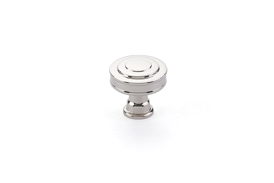 Emtek 86463US14 Glendon 1-1/4" Cabinet Knob Polished Nickel Lifetime Finish Sparrow Supply