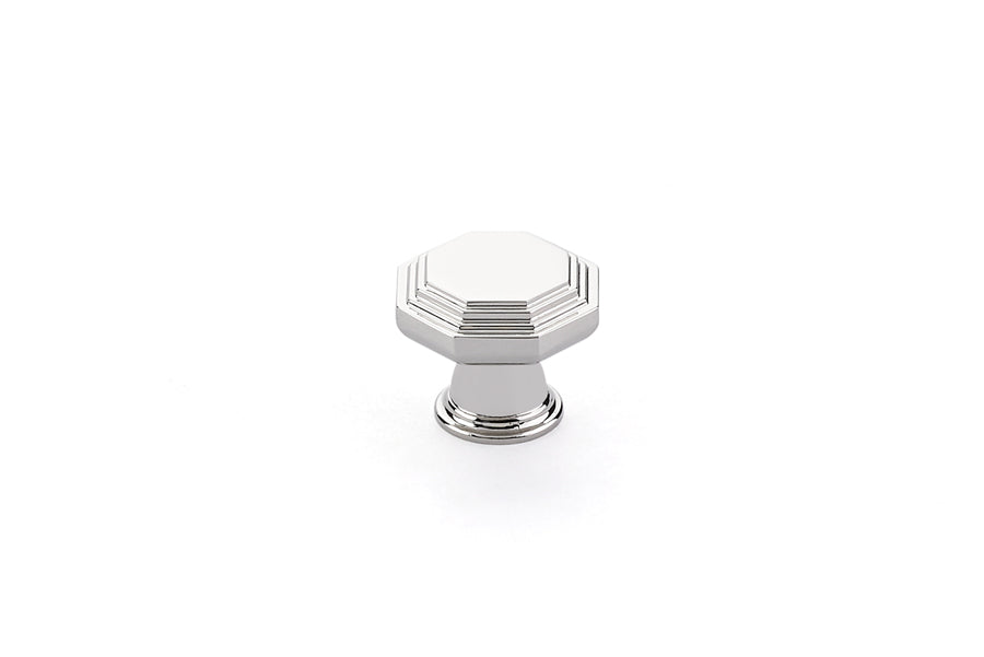 Emtek 86465US14 Midvale 1-1/4" Cabinet Knob Polished Nickel Lifetime Finish Sparrow Supply