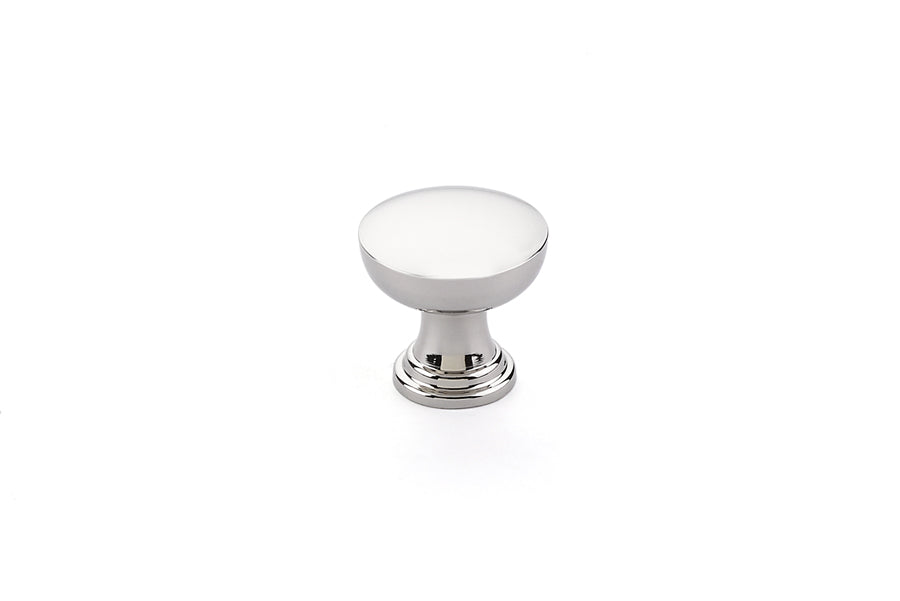 Emtek 86467US14 Overland 1-1/4" Cabinet Knob Polished Nickel Lifetime Finish Sparrow Supply