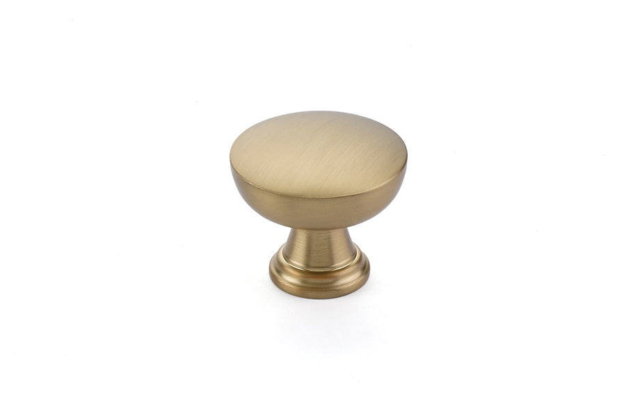 Emtek 86468US4 Overland 1-3/4" Cabinet Knob Satin Brass Finish Sparrow Supply