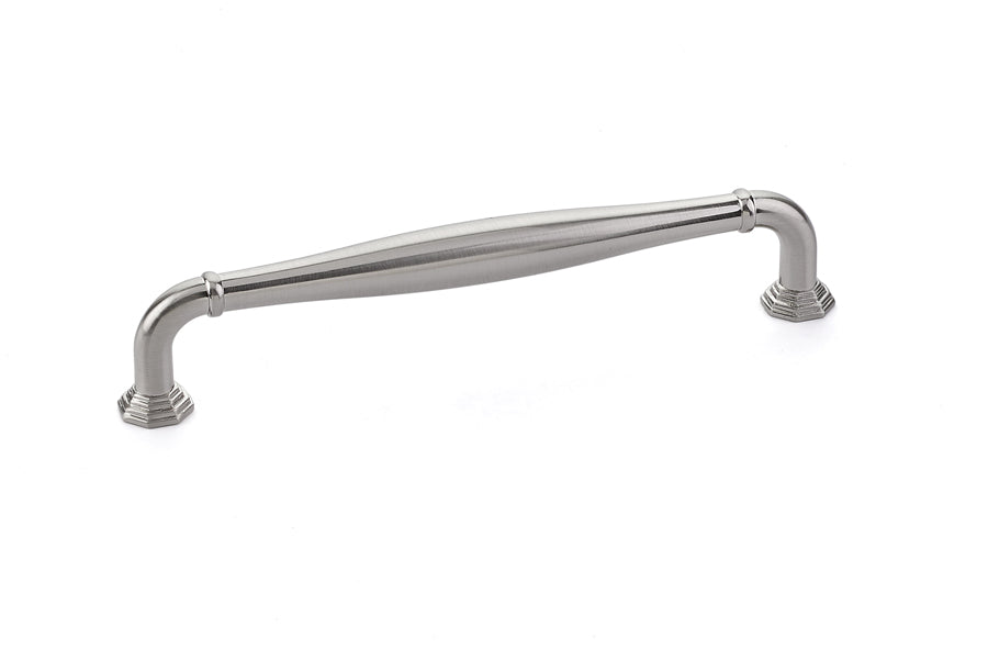 Emtek 86473US15 Blythe Cabinet Pull with 6" Center to Center Satin Nickel Finish Sparrow Supply