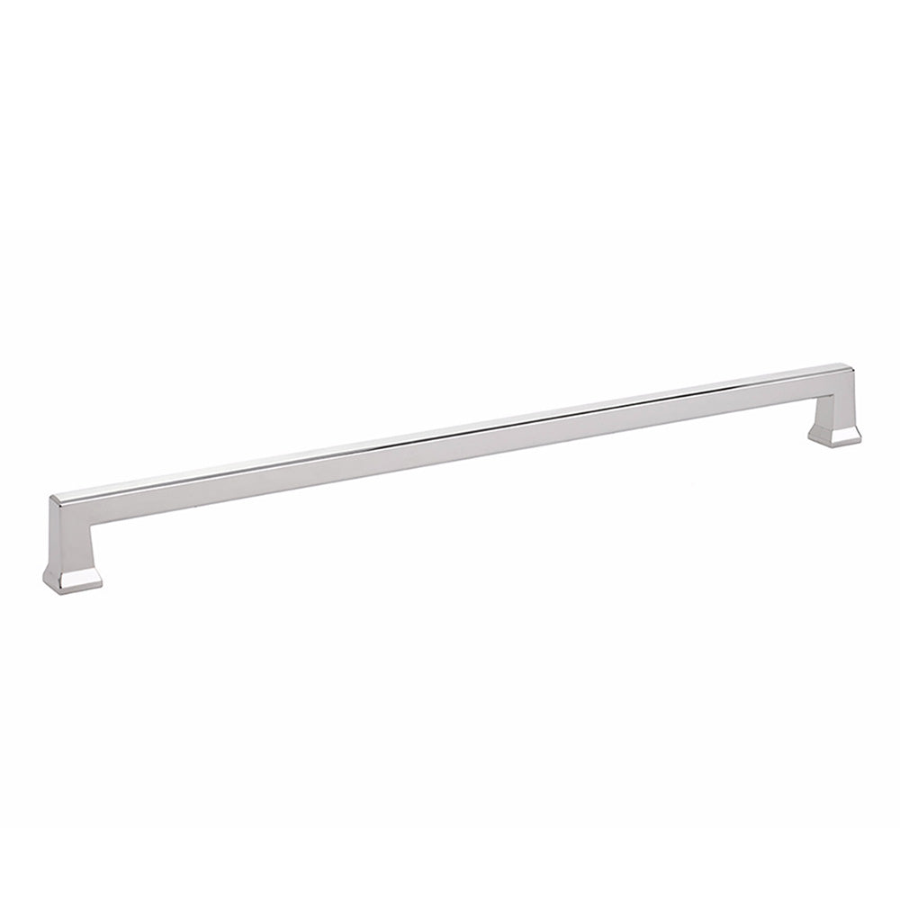 Emtek 86479US14 Alexander Cabinet Pull with 12" Center to Center Polished Nickel Lifetime Finish Sparrow Supply