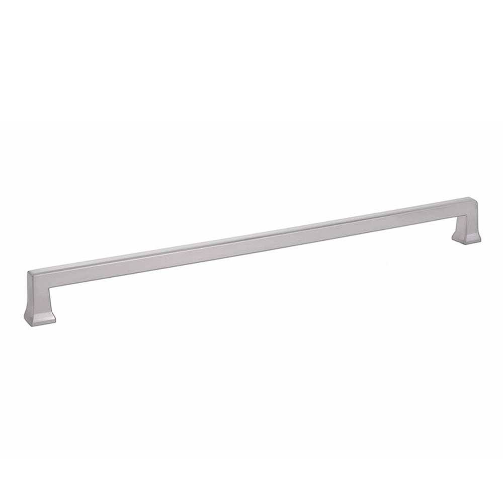 Emtek 86479US15 Alexander Cabinet Pull with 12" Center to Center Satin Nickel Finish Sparrow Supply