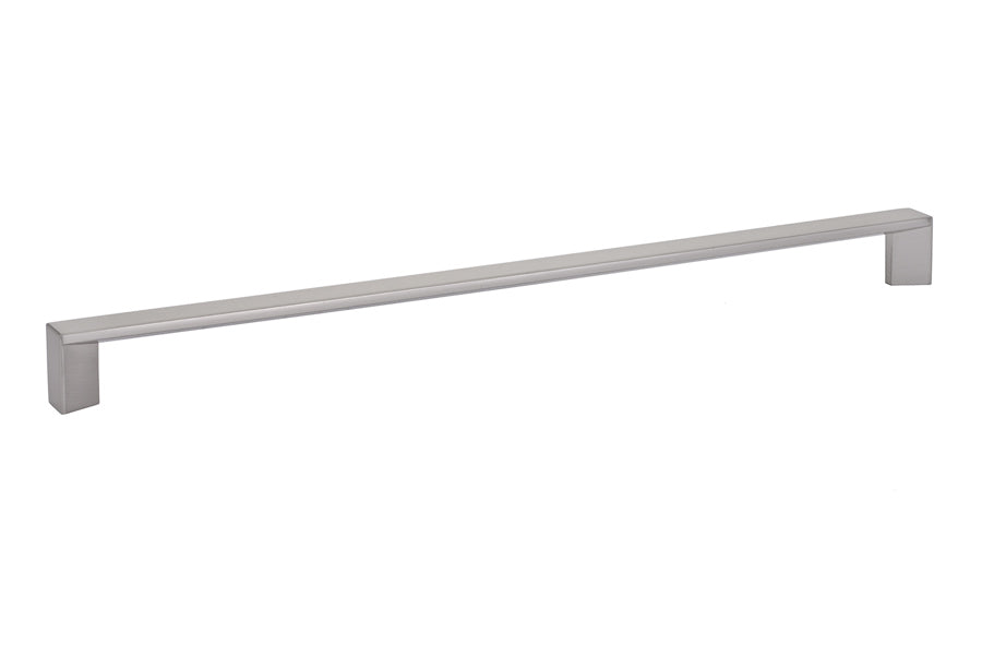 Emtek 86483US15 Trinity Cabinet Pull with 12" Center to Center Satin Nickel Finish Sparrow Supply