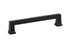 Emtek 86484US19 Alexander Cabinet Pull with 5" Center to Center Flat Black Finish Sparrow Supply