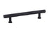 Emtek 86489US19 Tribeca Cabinet Pull with 5" Center to Center Flat Black Finish Sparrow Supply