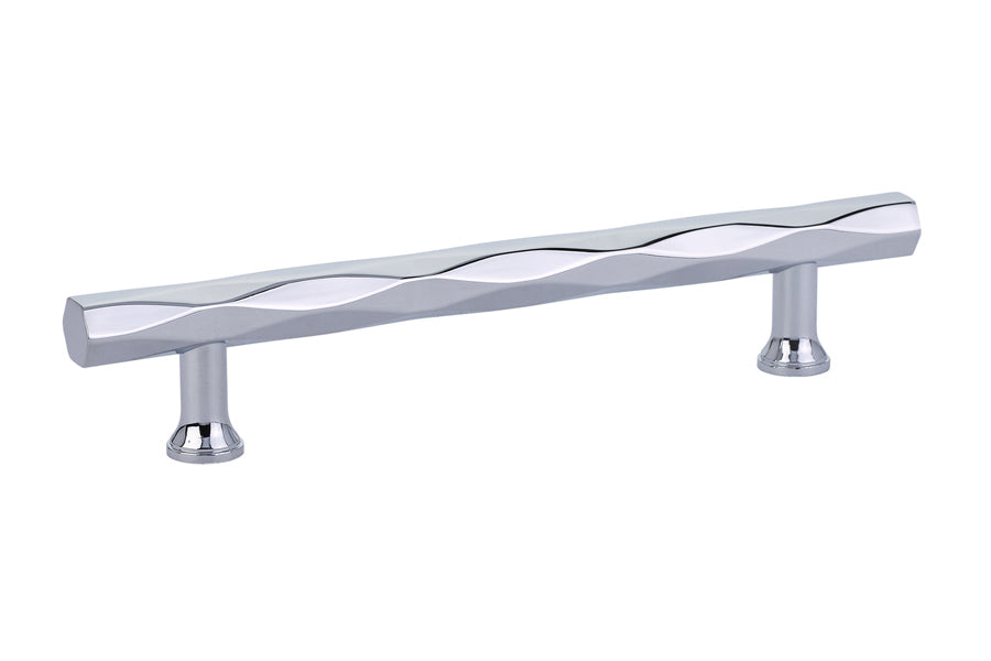 Emtek 86489US26 Tribeca Cabinet Pull with 5" Center to Center Polished Chrome Finish Sparrow Supply