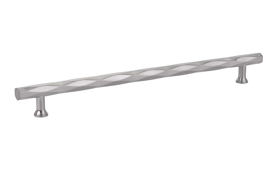 Emtek 86490US15 Tribeca Cabinet Pull with 10" Center to Center Satin Nickel Finish Sparrow Supply