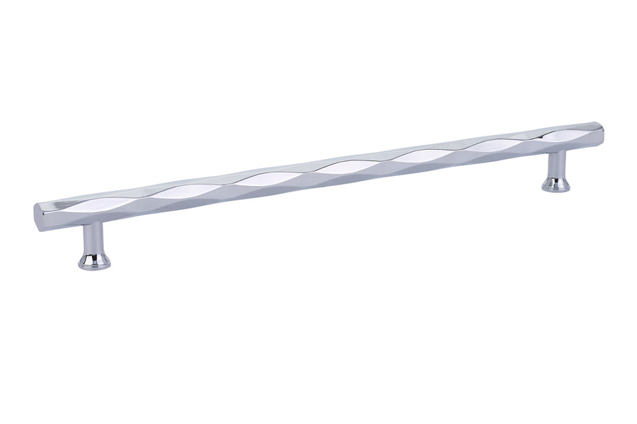 Emtek 86490US26 Tribeca Cabinet Pull with 10" Center to Center Polished Chrome Finish Sparrow Supply