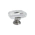 Emtek 86566US15 Windsor 1-5/8" Glass Cabinet Knob Satin Nickel Finish Sparrow Supply