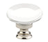 Emtek 86567US15 Providence 1-3/8" Glass Cabinet Knob Satin Nickel Finish Sparrow Supply