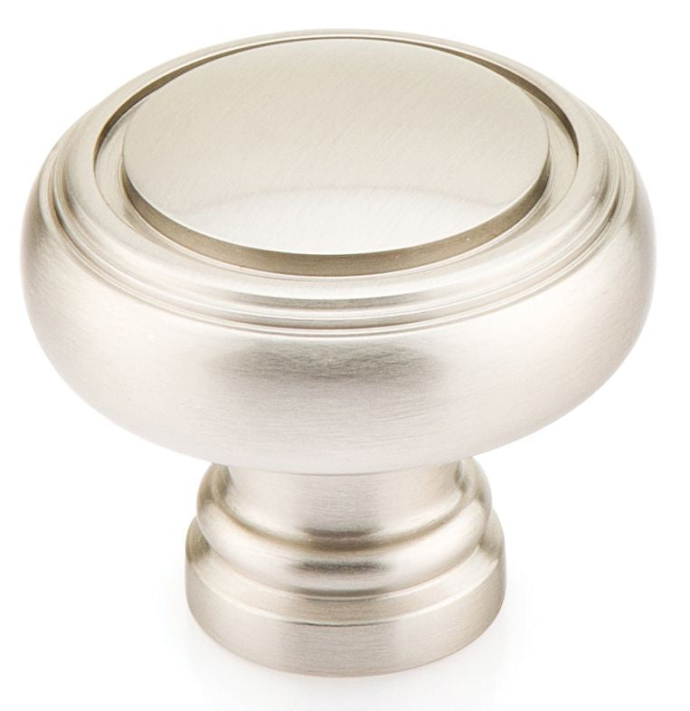 Emtek 86610US15 Norwich 1-1/4" Cabinet Knob Satin Nickel Finish Sparrow Supply