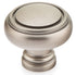 Emtek 86610US15A Norwich 1-1/4" Cabinet Knob Pewter Finish Sparrow Supply