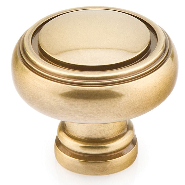 Emtek 86611US7 Norwich 1-5/8" Cabinet Knob French Antique Brass Finish Sparrow Supply