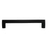 Emtek 86670FB Rustic Modern Rectangular Cabinet Pull with 6" Center to Center Flat Black Bronze Finish Sparrow Supply