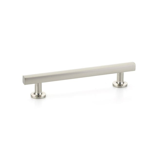 Emtek 86676US15 Freestone Cabinet Pull with 5" Center to Center Satin Nickel Finish Sparrow Supply