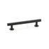 Emtek 86676US19 Freestone Cabinet Pull with 5" Center to Center Flat Black Finish Sparrow Supply