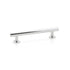 Emtek 86676US26 Freestone Cabinet Pull with 5" Center to Center Polished Chrome Finish Sparrow Supply