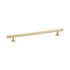Emtek 86677US4 Freestone Cabinet Pull with 10" Center to Center Satin Brass Finish Sparrow Supply
