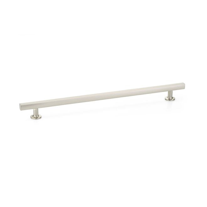 Emtek 86678US15 Freestone Cabinet Pull with 12" Center to Center Satin Nickel Finish Sparrow Supply