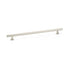 Emtek 86678US15 Freestone Cabinet Pull with 12" Center to Center Satin Nickel Finish Sparrow Supply