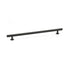 Emtek 86678US19 Freestone Cabinet Pull with 12" Center to Center Flat Black Finish Sparrow Supply