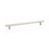 Emtek 86680US15 Mod Hex Cabinet Pull with 10" Center to Center Satin Nickel Finish Sparrow Supply