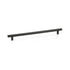 Emtek 86681US19 Mod Hex Cabinet Pull with 12" Center to Center Flat Black Finish Sparrow Supply