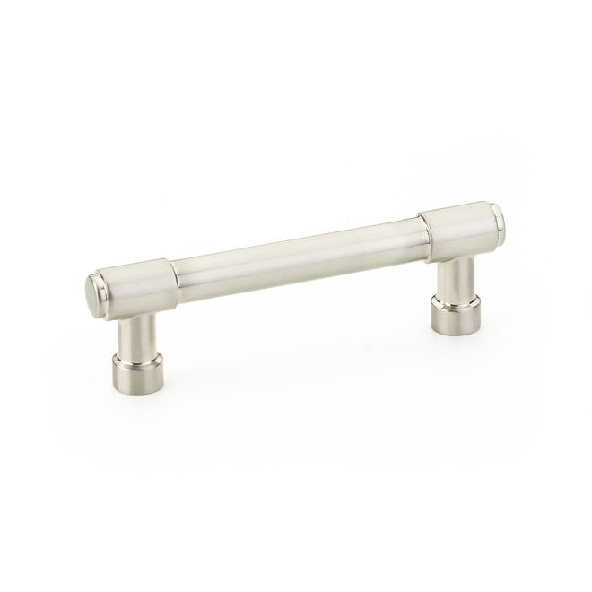 Emtek 86686US15 Jasper Cabinet Pull with 3-1/2" Center to Center Satin Nickel Finish Sparrow Supply